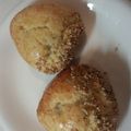 panda0000's cooksnap of when they made おせちの残りとＨＭで簡単☆栗きんとん饅頭.