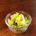 theory88's cooksnap of when they made 塩もみ白菜とりんごの柚子サラダ.