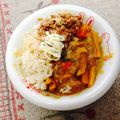joy09's cooksnap of when they made カレーにマヨ＆納豆.