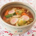 バカリャウ's cooksnap of when they made 野菜たっぷりとろみあんかけラーメン.