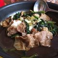 ひつじ0822's cooksnap of when they made ホウレンソウと豚肉のおろし煮.