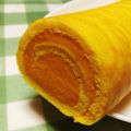❁りっちゃん❁'s cooksnap of when they made かぼちゃのロールケーキ.