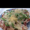 ちゃんえん's cooksnap of when they made ❤️簡単めちゃ美味❤️もっちり餅ピザ.
