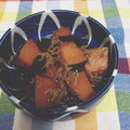 まちゃぉ's cooksnap of when they made かぼちゃとじゃこの中華風.