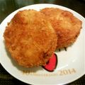 ３人のママちゃん's cooksnap of when they made 豆腐入り☆蓮根はさみフライ.
