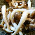 horseland's cooksnap of when they made しめじの佃煮♪.