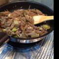 葉桜梨津's cooksnap of when they made 豚バラ肉とささがきゴボウのピリ辛炒め.