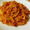 ミヤクミ's cooksnap of when they made カニのトマトクリームパスタ.