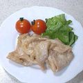 RoomA's cooksnap of when they made やわらかい豚肉の生姜焼き.