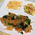 馬堀海岸's cooksnap of when they made 白菜のからし醤油和え.