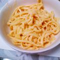 hirahirann's cooksnap of when they made HB☆(なるべく)くっつかない！生パスタ.