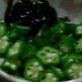 単！！'s cooksnap of when they made 簡単！オクラに海苔の佃煮だけ.