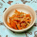 ちくちくちゃっぴー's cooksnap of when they made ☆水菜とちくわの柚子こしょう＆ポン酢和え.