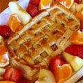 いちご1210's cooksnap of when they made 秋-パイシートを使て、簡単アップルパイ.