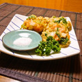 まりみぃ's cooksnap of when they made エビれんこんの、サクもちかき揚げ♪.