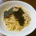 hiro1974's cooksnap of when they made 黒トリュフのカルボナーラ❤.