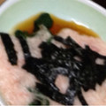 なーちゃん74's cooksnap of when they made ほうれん草の明太・とろろかけ♪.