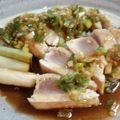 ももとと88's cooksnap of when they made まぐろと葱焼きの葱ぽんソースかけ.