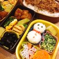ryoko5's cooksnap of when they made 簡単すぎ！雪だるまのお弁当♪.