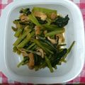 snts's cooksnap of when they made 簡単☆小松菜と油揚げの煮浸し.