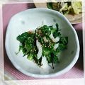 ＴＯＭＯＷＡＴ's cooksnap of when they made 菜の花とちくわの塩昆布ナムル.