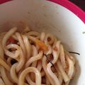 こうゆう５２５'s cooksnap of when they made 簡単ずぼらご飯☆温玉のせ明太子うどん.