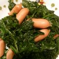 さぁ★たぁ★'s cooksnap of when they made ホウレンソウとウィンナーのバター醤油炒め.