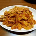 どらM＆K's cooksnap of when they made コチュジャンマヨでアレンジ豚キムチ☆.
