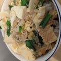 あゆたっくん's cooksnap of when they made 丼にも！豆腐と揚げ玉のトロトロ煮.