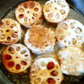 240386's cooksnap of when they made れんこんのはさみ焼き.
