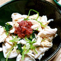 hanacocco7's cooksnap of when they made 鶏のささ身と三つ葉の梅和え.