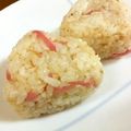 SP♪'s cooksnap of when they made 残り物でできる！紅生姜おかかおにぎり.