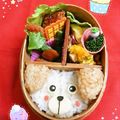 みうきー's cooksnap of when they made ✿簡単キャラ弁可愛いワンちゃん✿.