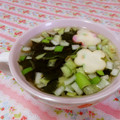 赤い電話's cooksnap of when they made ☆簡単　お湯を注ぐだけ　塩昆布スープ☆.