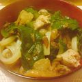 ぽこぽん星人's cooksnap of when they made リメイク：牛すじの煮物で作るうどん.