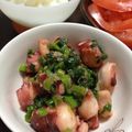 かな☆'s cooksnap of when they made たこのバター焼き♡.