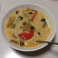 きえこ's cooksnap of when they made 簡単！レンジでおじや。.
