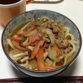 きえこ's cooksnap of when they made 野菜たっぷり肉うどん.