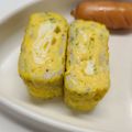 チビ太ﾁｬﾝ's cooksnap of when they made しらすと青海苔の卵焼き♪.