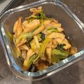 haruao☆'s cooksnap of when they made 小松菜とキノコ、ちくわの甘辛煮.