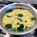 peters's cooksnap of when they made 定番★ふんわり玉子とほうれん草のスープ.