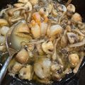 Makki203's cooksnap of when they made 簡単☆エビとマッシュルームのアヒージョ.