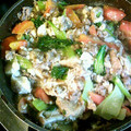 hoopin's cooksnap of when they made うまうま★厚揚げとチンゲンの中華風炒め煮.