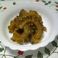 yanami's cooksnap of when they made ゴハンのお供に★ゴーヤの佃煮.