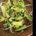 あきやまむ's cooksnap of when they made 簡単5分で！チンゲン菜と納豆の中華炒め.