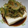 ちょびころ's cooksnap of when they made じゃこときゅうりのゴマ醤油冷奴✦ฺ.