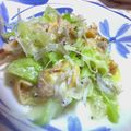夢と星のママ's cooksnap of when they made あさりとキャベツとジャコで・・・酒が旨い.