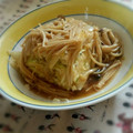 moochihime's cooksnap of when they made 白菜と鶏ひき肉の重ね煮＊きのこあんかけ　.