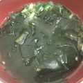 西ヶ原's cooksnap of when they made 焼肉屋さんのわかめスープ.