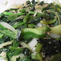 kotohime00's cooksnap of when they made ほうれん草withピーマン★野菜の炒め物.